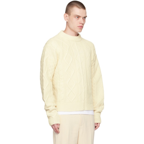  악셀 아리가토 Axel Arigato 오프화이트 Off-White Noble Sweater 231307M201001
