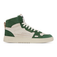 악셀 아리가토 Axel Arigato 오프화이트 Off-White & Green Dice Lo Hi Sneakers 231307M236000
