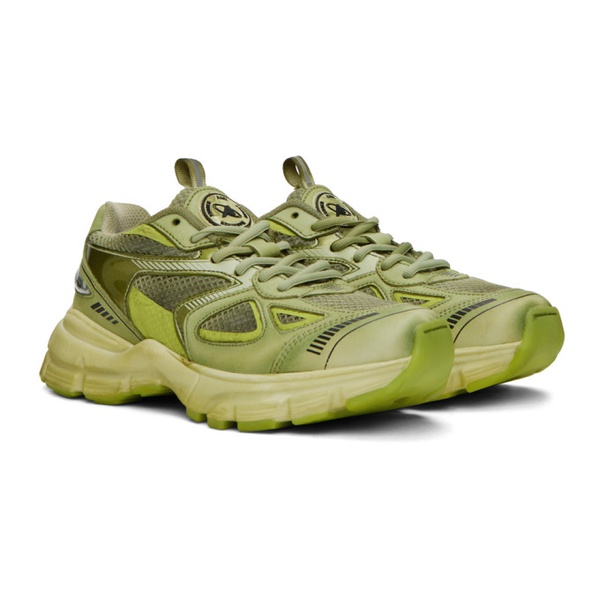  악셀 아리가토 Axel Arigato Green Marathon Dip-Dye Sneakers 231307F128040
