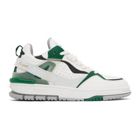 악셀 아리가토 Axel Arigato White & Green Astro Sneakers 232307M237003