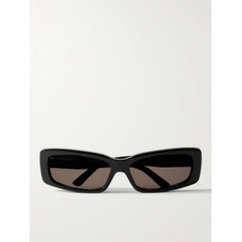 발렌시아가 BALENCIAGA EYEWEAR Rectangular-Frame Acetate Sunglasses 1647597321239611