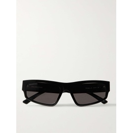 발렌시아가 BALENCIAGA EYEWEAR Rectangular-Frame Acetate Sunglasses 1647597324193529