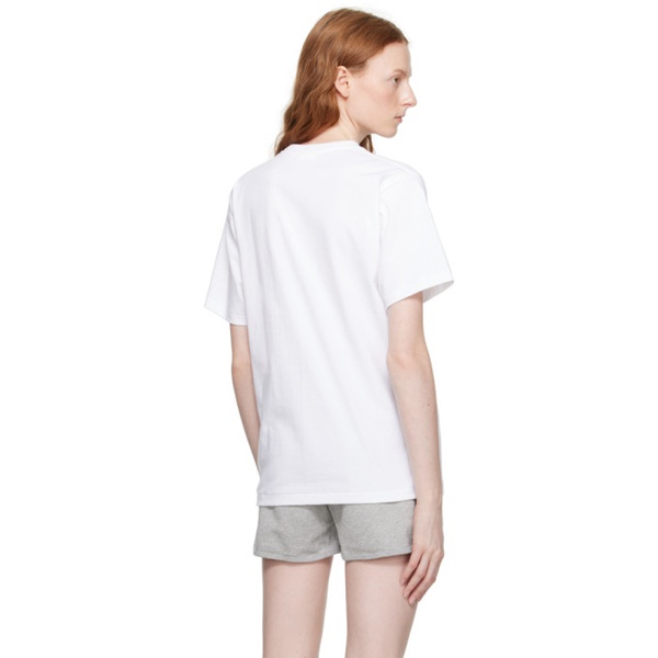  베이프 BAPE White ABC Camo NYC T-Shirt 231546F110077