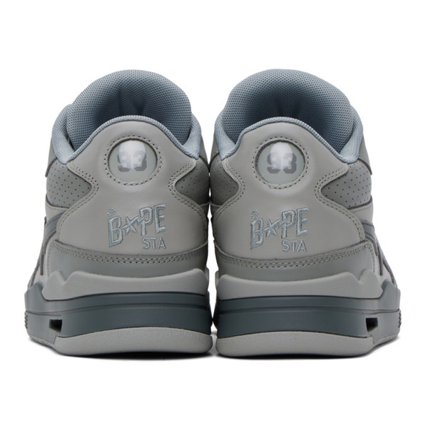  베이프 BAPE Gray SK8 STA #1 M1 Sneakers 231546M237031