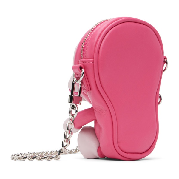  베이프 BAPE Pink Baby Milo Mini Bag 232546F048002