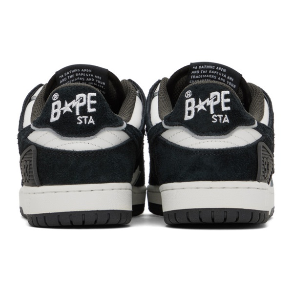  베이프 BAPE Black & White SK8 STA #3 M1 Sneakers 232546M237039