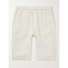 바레나 BARENA Agro Straight-Leg Cotton and Linen-Blend Shorts 1647597307307423