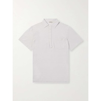 바레나 BARENA Spilo Garment-Dyed Cotton-Jersey Polo Shirt 1647597323793550