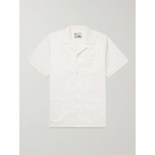  BATHER Traveler Camp-Collar Cotton-Poplin Shirt 1647597302303716