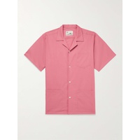 BATHER Traveler Camp-Collar Cotton-Blend Poplin Shirt 1647597302303733