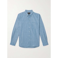 빔즈 플러스 BEAMS PLUS Button-Down Collar Cotton-Chambray Shirt 1647597319131251