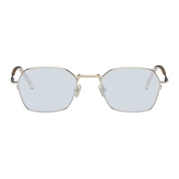 BONNIE CLYDE Silver Tempo Sunglasses 232067F005035
