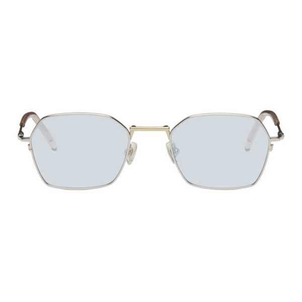 BONNIE CLYDE Silver Tempo Sunglasses 232067F005035