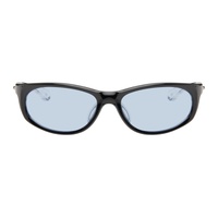 BONNIE CLYDE Black & Blue Darling Sunglasses 241067M134025