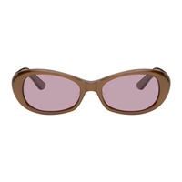 BONNIE CLYDE Brown Magic Sunglasses 241067F005034