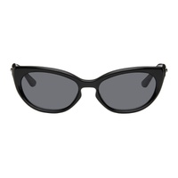 BONNIE CLYDE Black Scaredy Sunglasses 241067F005033