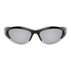 BONNIE CLYDE SSENSE Exclusive Black & Transparent Angel Sunglasses 241067F005045