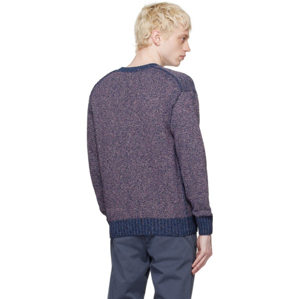  BOSS Navy Relaxed-Fit Sweater 231085M201008