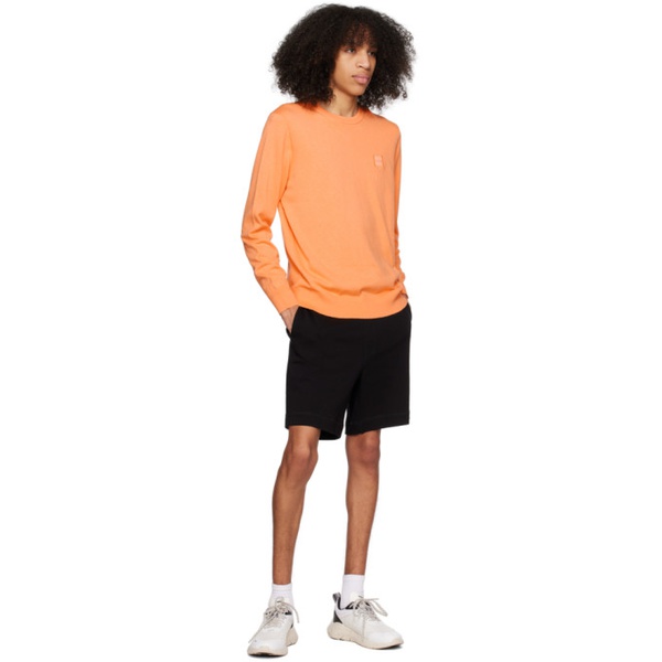  BOSS Orange Patch Sweater 231085M204033