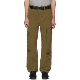 BOSS Khaki Pocket Cargo Pants 241085M188006