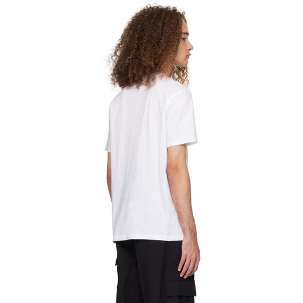  BOSS White Bonded T-Shirt 241085M213041