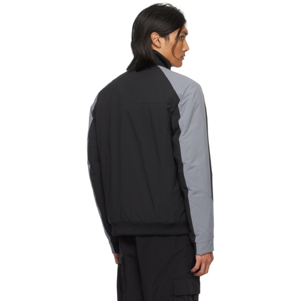  BOSS Black Branded Sleeve Pocket Jacket 241085M180006
