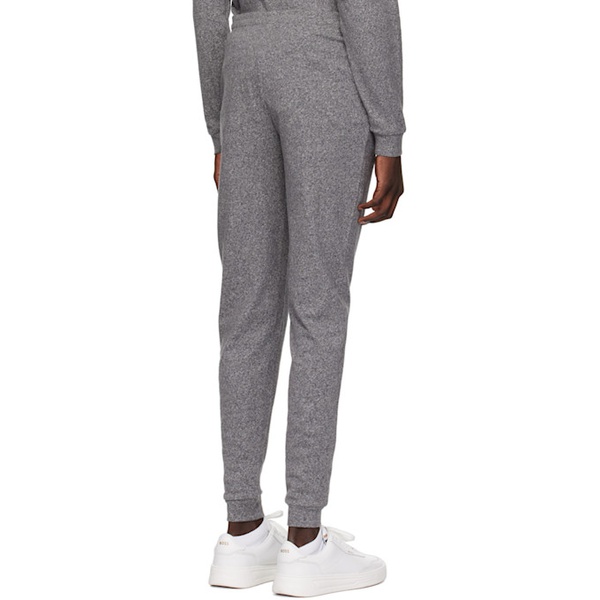  BOSS Gray Two-Pocket Sweatpants 241085M190007