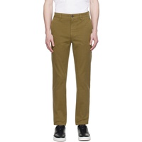 BOSS Khaki Tapered Trousers 241085M191010