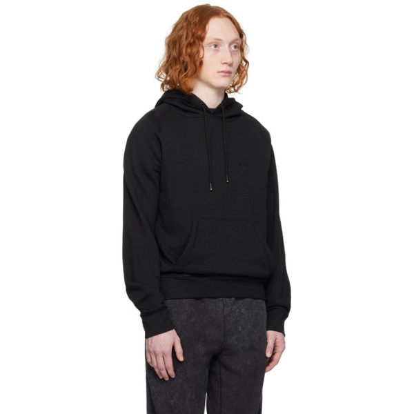  BOSS Black Embroidered Hoodie 241085M202016
