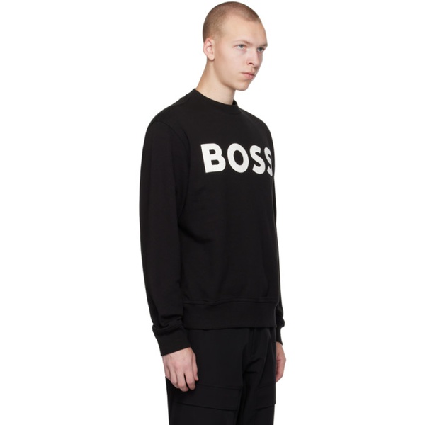  BOSS Black Relaxed-Fit Sweatshirt 232085M204008