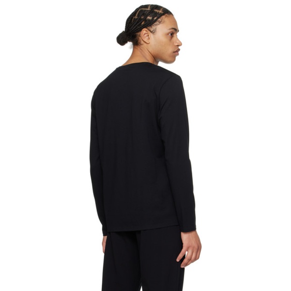  BOSS Black Signature Stripe Pyjama Shirt 241085M213064