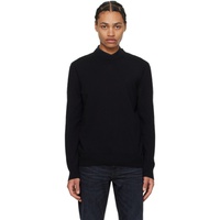 BOSS Black Embroidered Sweater 241085M201010