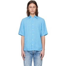 BOSS Blue Regular-Fit Shirt 241085M192040