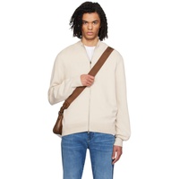 BOSS Beige Embroidered Sweater 241085M202051