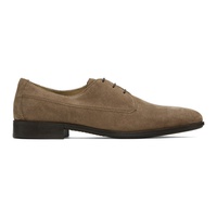 BOSS Taupe Lace-Up Derbys 241085M225005