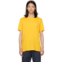BOSS Yellow Printed T-Shirt 221085M213039
