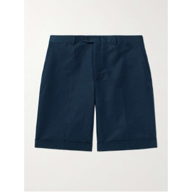 브리오니 BRIONI Lerici Straight-Leg Linen and Cotton-Blend Shorts 1647597322936059