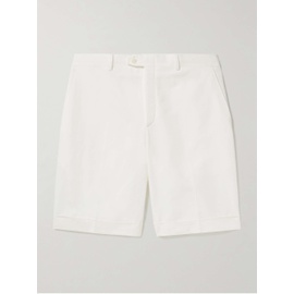 브리오니 BRIONI Lerici Straight-Leg Linen and Cotton-Blend Shorts 1647597322936055
