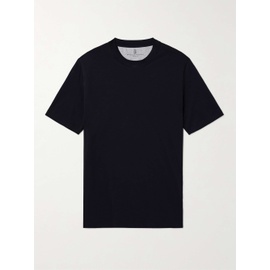 브루넬로 쿠치넬리 BRUNELLO CUCINELLI Cotton-Jersey T-Shirt 1647597328867106