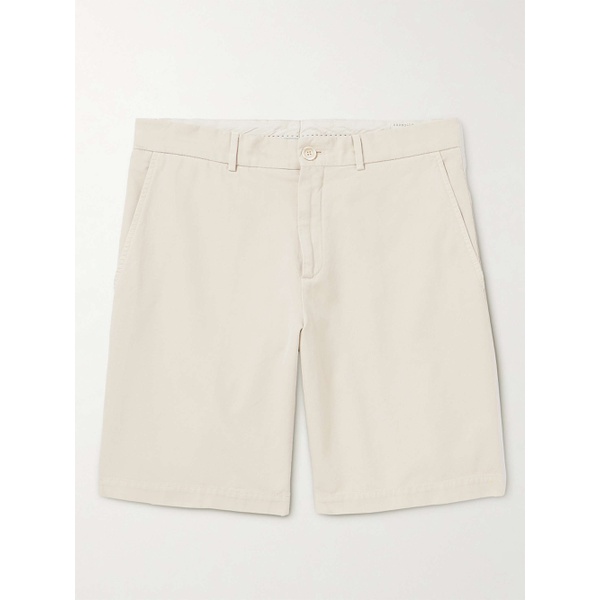  브루넬로 쿠치넬리 BRUNELLO CUCINELLI Straight-Leg Cotton-Twill Bermuda Shorts 1647597328856236