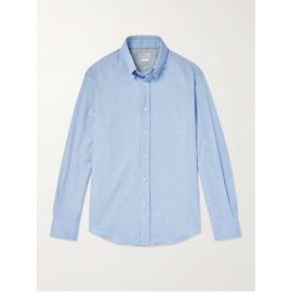 브루넬로 쿠치넬리 BRUNELLO CUCINELLI Slim-Fit Button-Down Cotton-Flannel Shirt 1647597314587596