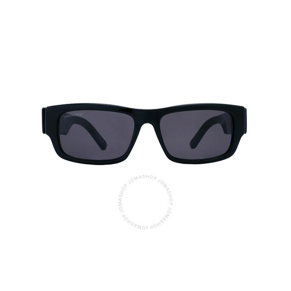 발렌시아가 발렌시아가 Balenciaga Grey Rectangular Mens Sunglasses BB0261SA 001 57
