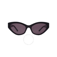 발렌시아가 Balenciaga Grey Cat Eye Ladies Sunglasses BB0306S 001 57