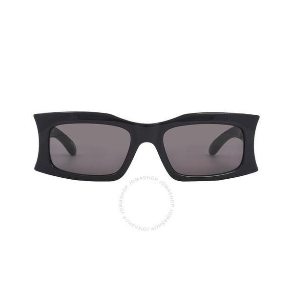 발렌시아가 발렌시아가 Balenciaga Grey Rectangular Unisex Sunglasses BB0291S 001 58