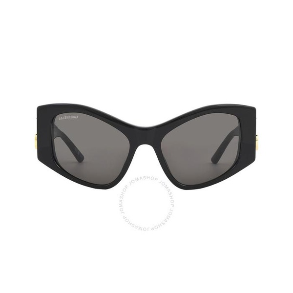 발렌시아가 발렌시아가 Balenciaga Grey Cat Eye Ladies Sunglasses BB0287S 001 55