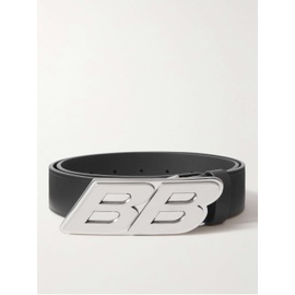 발렌시아가 BALENCIAGA 3.5cm Logo-Embellished Leather Belt 1647597301836202