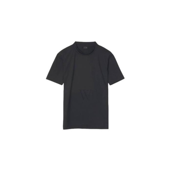 발렌시아가 발렌시아가 Balenciaga Black Super Tight Shiny Fitted T-Shirt 720458 TNVI2 1000