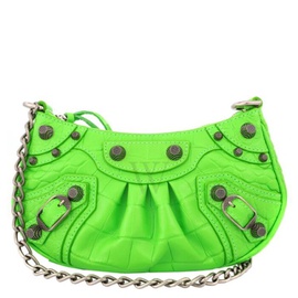 발렌시아가 Balenciaga Green Shoulder Bag 69581423EIY3817