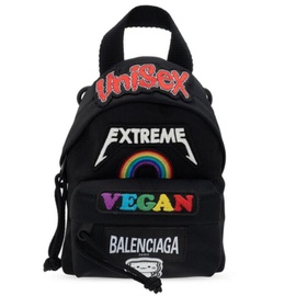 발렌시아가 Balenciaga Black/Multi Backpack 656328 2JMXX 1000