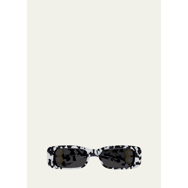 발렌시아가 발렌시아가 Balenciaga Mens Rectangle Mirror B Acetate Sunglasses 3455774